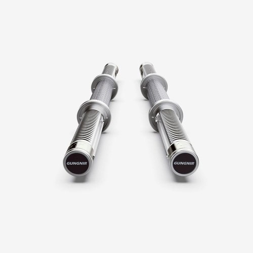 A pair of Gungnir Dumbler loadable dumbbell handles