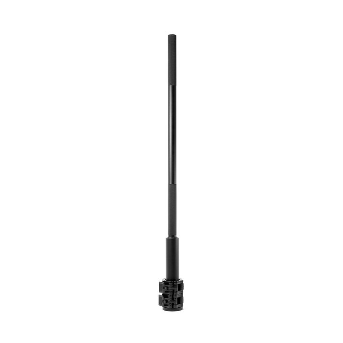 House of Hercules Adaptable Mace, a black steel shaft with a plate loading sleeve