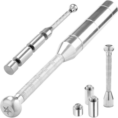 Yes4All adjustable 6-in-1 steel club and its segments
